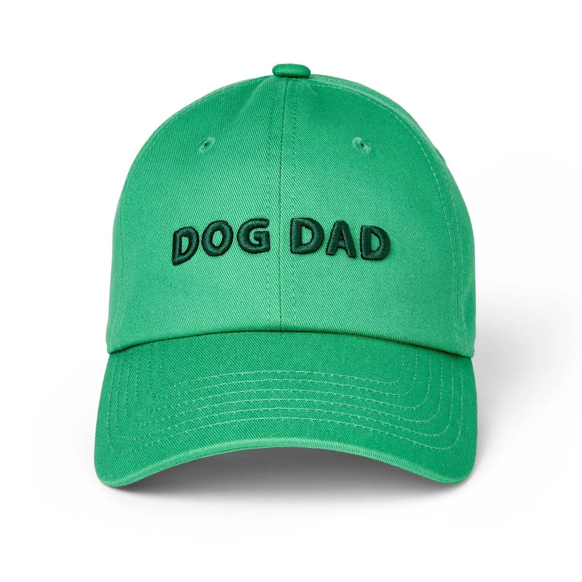 Adult "Dog Dad" Baseball Cap - Green - The Cuddle Collab | Target