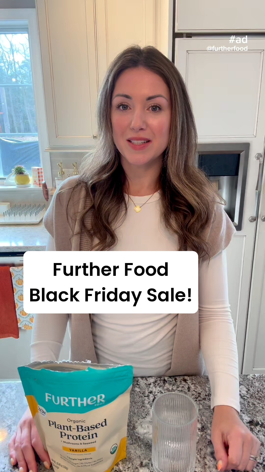 Further food Black Friday sale!  25% off site wide! Stock up now - the sale ends Dec 1st!  ✨

I love making myself a little protein shake in the afternoon - I feel like I’m getting a sweet little treat but I’m also getting all that extra protein 🫶🏼

Collagen peptides, coffee routine, supplements, women’s supplements, protein powder, vanilla protein powder, morning routine, morning coffee routine, coffee supplements, proffee, protein coffee, Black Friday sales, Black Friday deals, cyber week sales, cyber week deals, Black Friday sale, cyber week sale, further food @furtherfood #furtherfood


#ltkmorningroutine #ltkcyberweek #ltksalealert