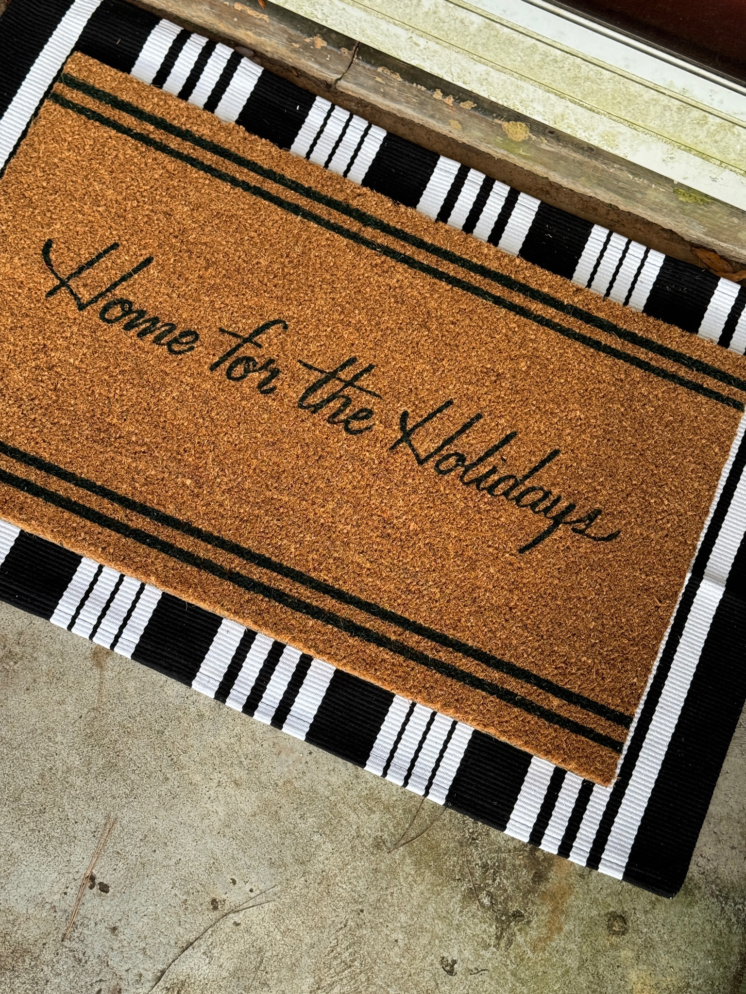 Front door mat for the holidays 

#LTKCyberWeek #LTKGiftGuide #LTKSeasonal