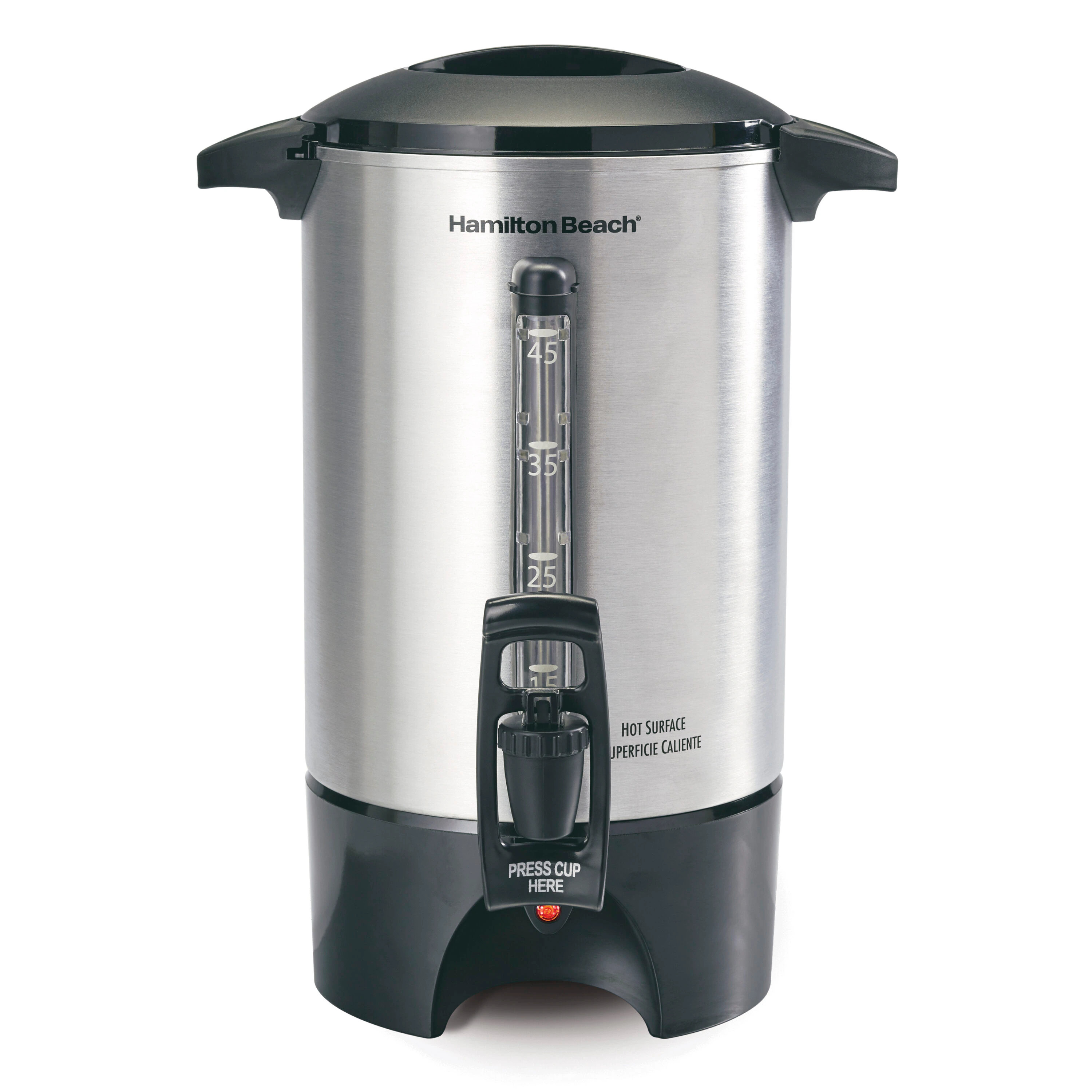 Hamilton Beach 45 -Cup Residential Coffee urn ( Stainless Steel ) | 40519 | Lowe's