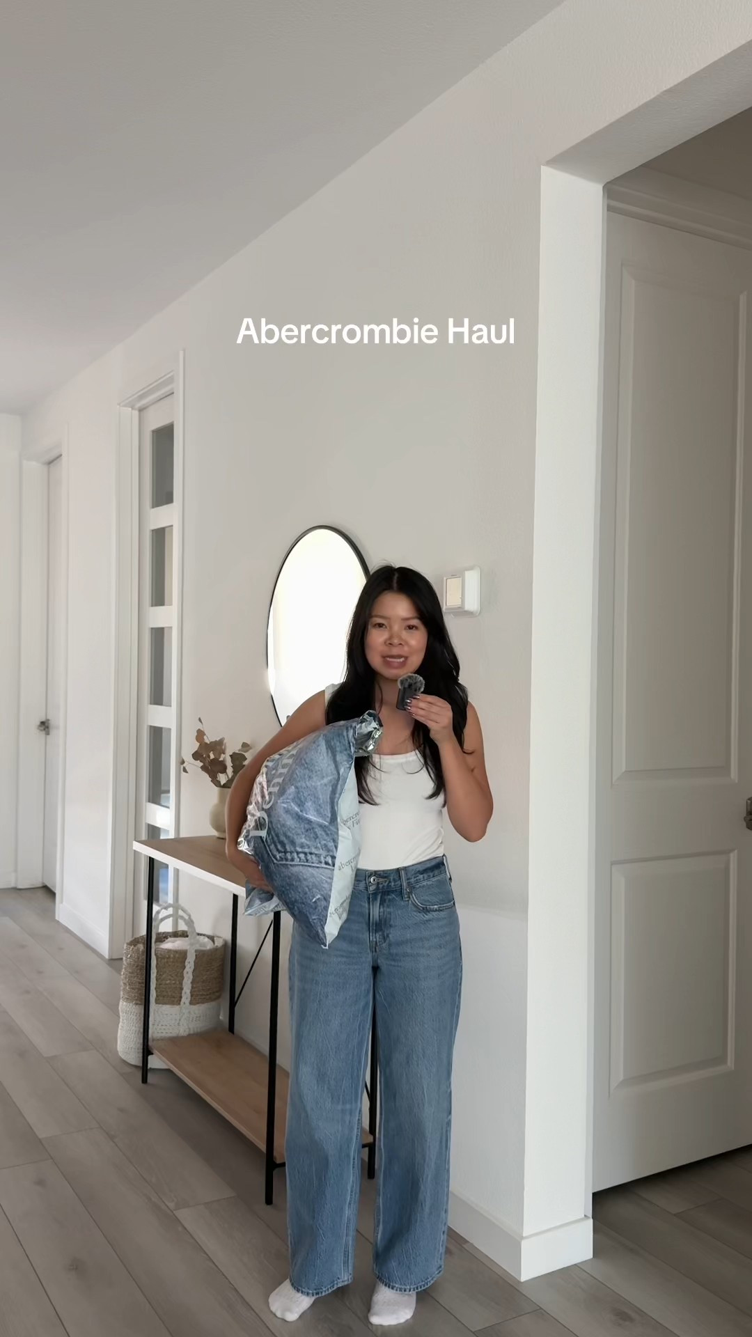 Size XS in all tops 
Size XS in sweater
Size XS Petite in vegan leather trench coat 


#LTKSaleAlert #LTKPetite #LTKFallSale