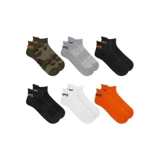 Chaps Sport Men's Camoflage Low Cut Socks 6-Pair Pack - Walmart.com | Walmart (US)