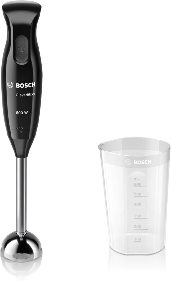 Bosch CleverMixx MSM2610BGB Hand Blender with beaker, 600 W - Black & Anthracite | Amazon (UK)
