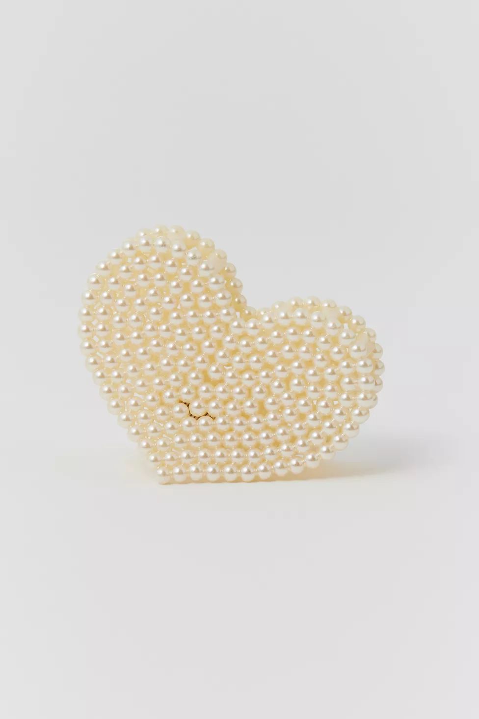 Pearl Heart Claw Clip | Urban Outfitters (US and RoW)