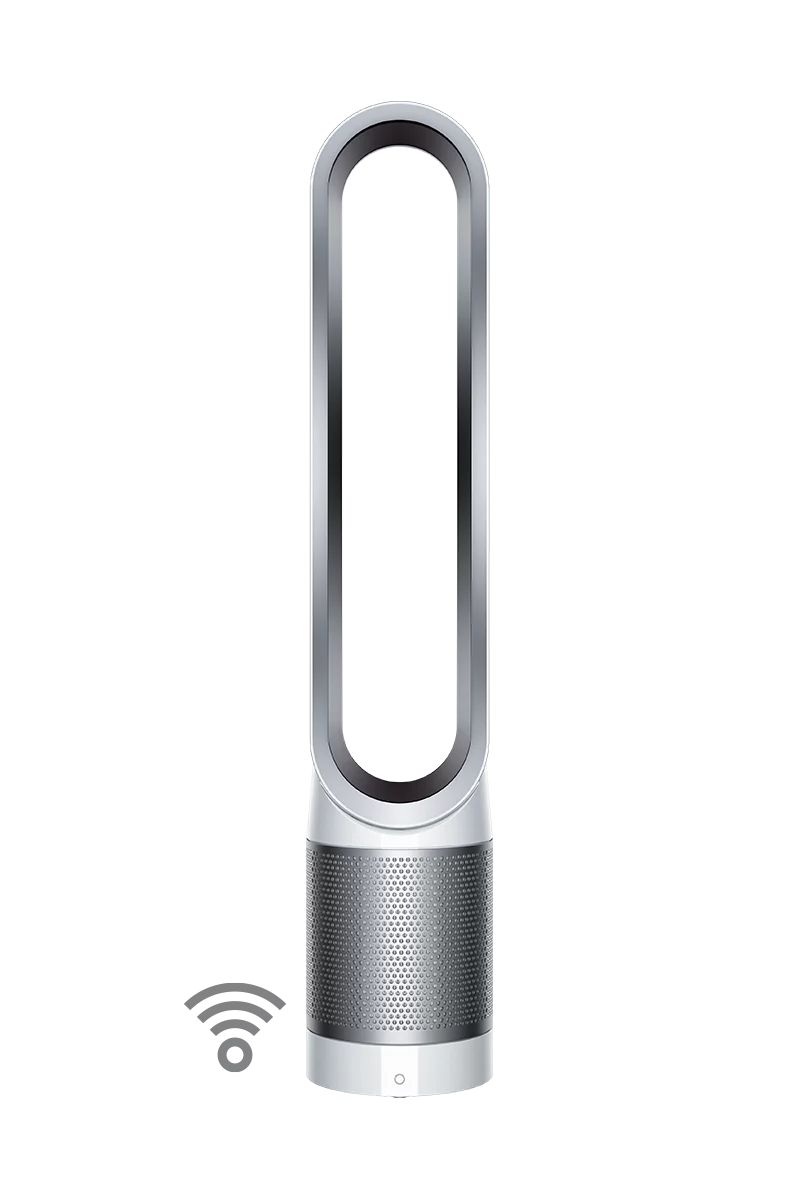 Dyson TP02 Pure Cool Link WiFi Connected Tower Air Purifier Fan | White/Silver | Refurbished | Walmart (US)