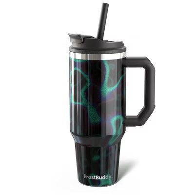 FrostBuddy 40 Oz Thicc Buddy Insulated Tumbler | Stainless Steel + Chapstick Holder Lights 40 | Target