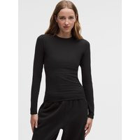 Wundermost Ultra-Soft Ribbed Nulu Crewneck Long-Sleeve Shirt | Lululemon (US)