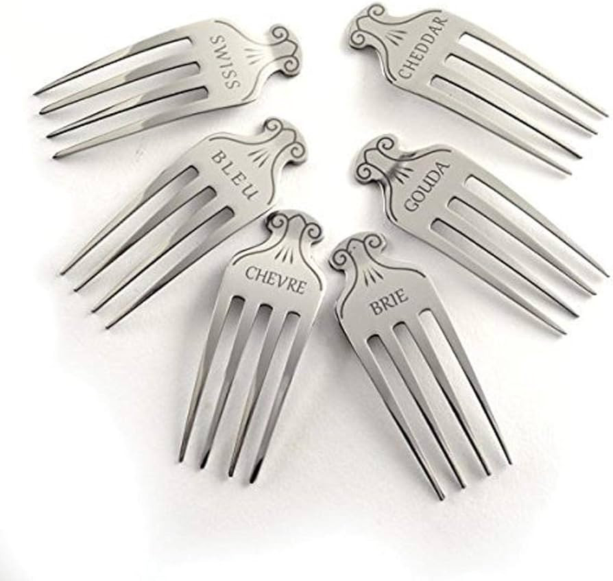 Norpro Stainless Steel Cheese Markers, Set of 6 NOR-334 | Amazon (US)