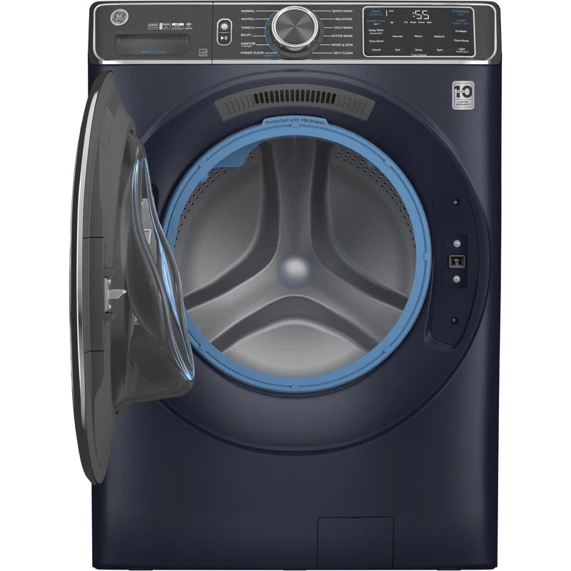 GE Appliances Washer & Dryer Set with Stackable 5 Cubic Feet Smart Front Load Washer and 7.8 Cubi... | Wayfair North America