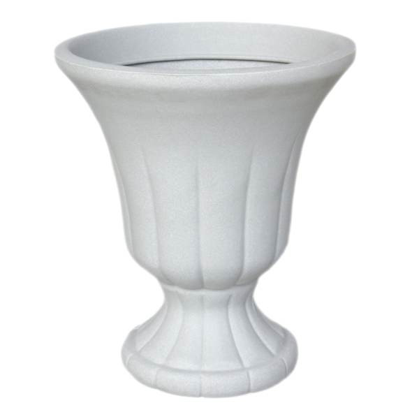 Sandstone Modern Outdoor Urn, 18" | At Home