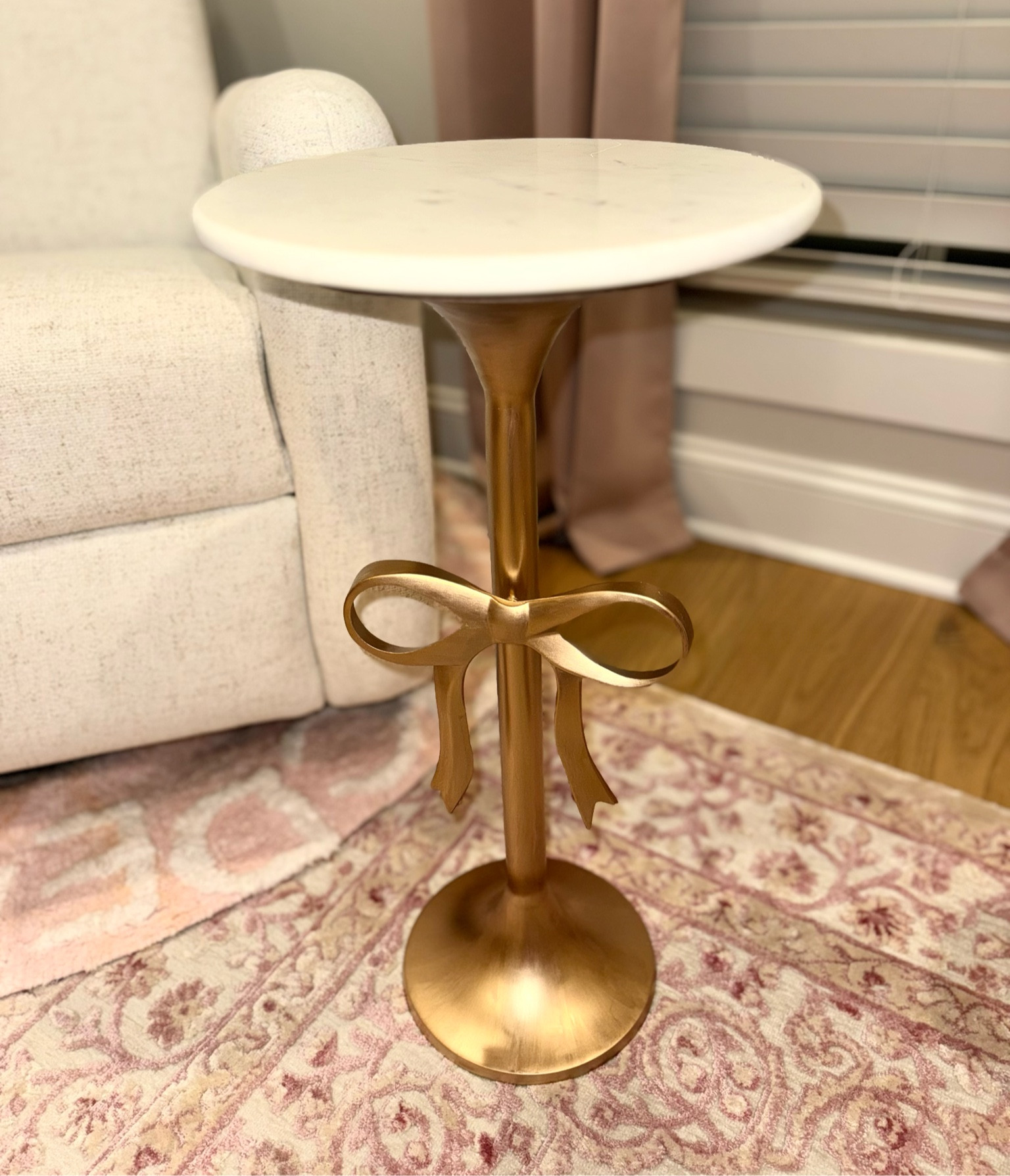 Gold bow table
Marble top table
Bow decor
Girls room

#LTKBaby #LTKGiftGuide #LTKStyleTip