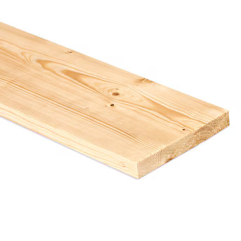 RELIABILT 1-in x 6-in x 4-ft Unfinished #2 Better S4S Whitewood Common Softwood Board | Lowe's