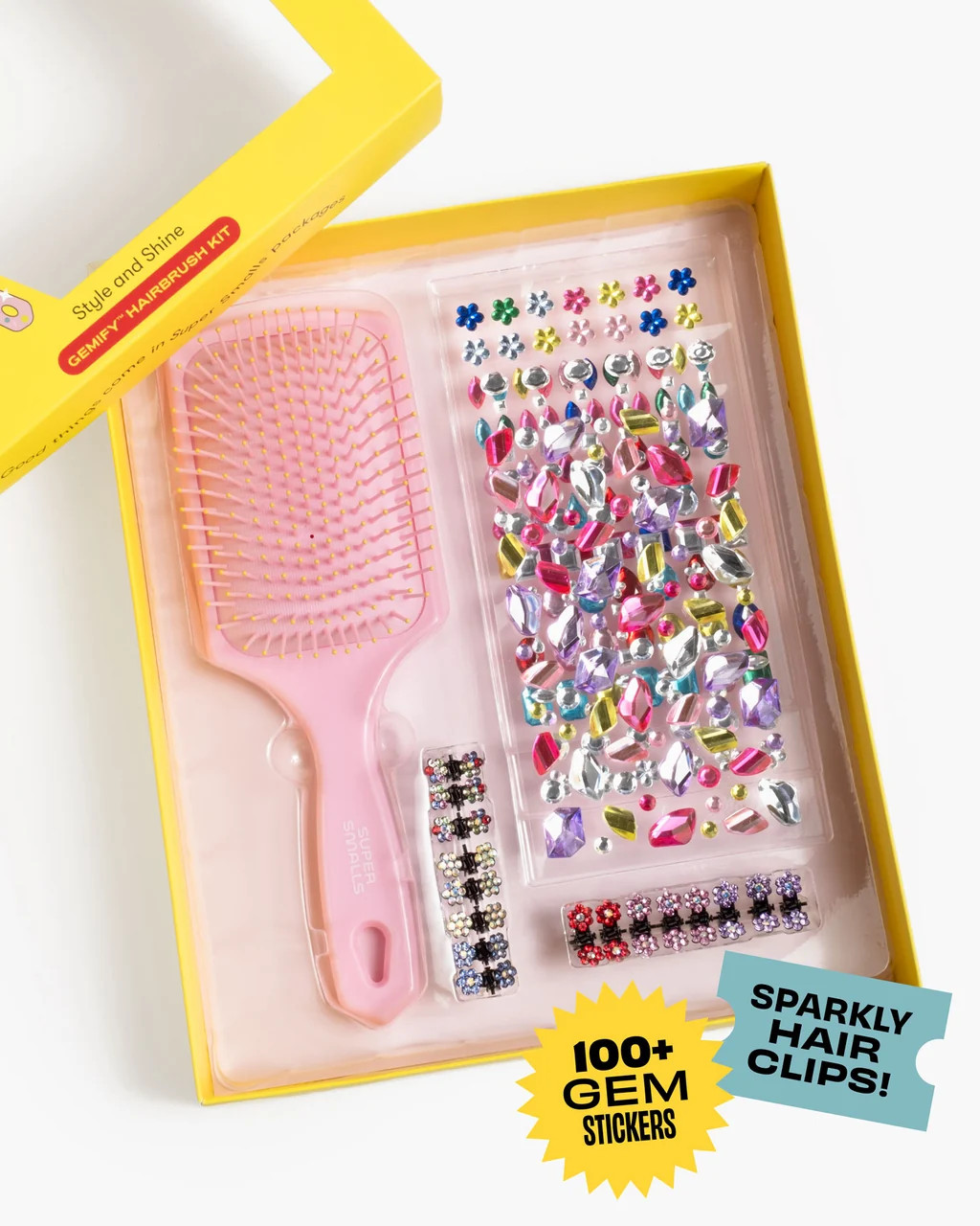 Style and Shine Gemify® Hairbrush Kit | Super Smalls