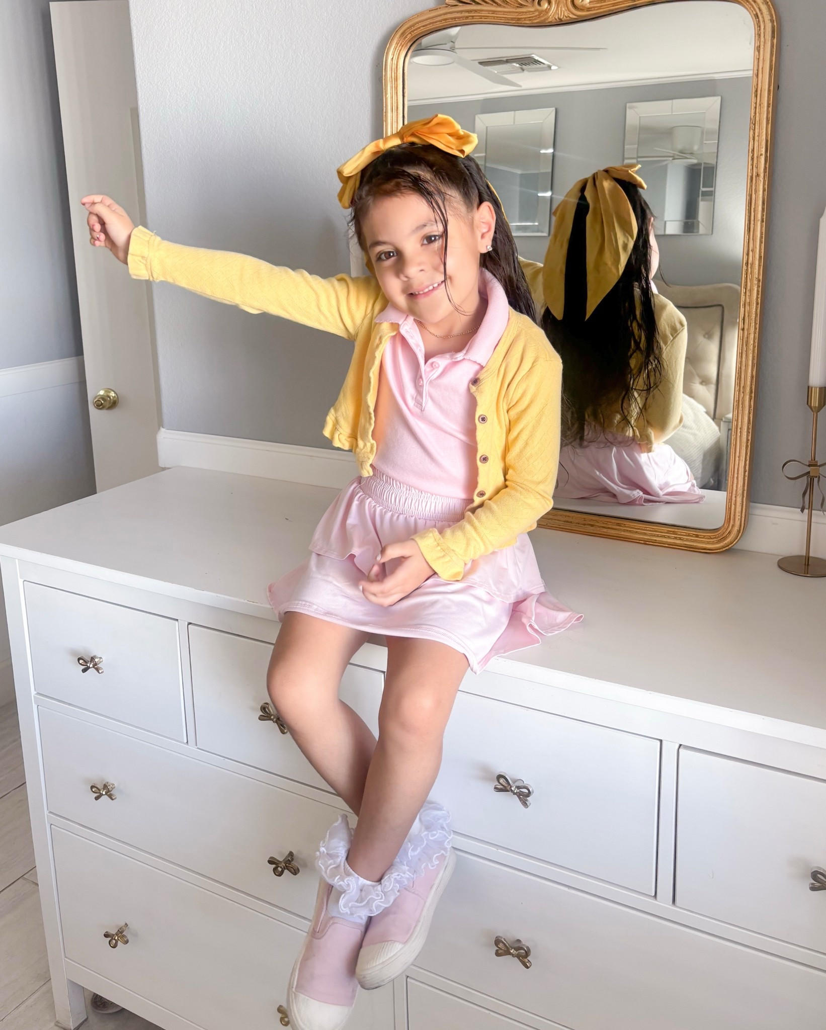 School ootd 🌸💛🎀

#LTKFindsUnder100 #LTKKids #LTKStyleTip