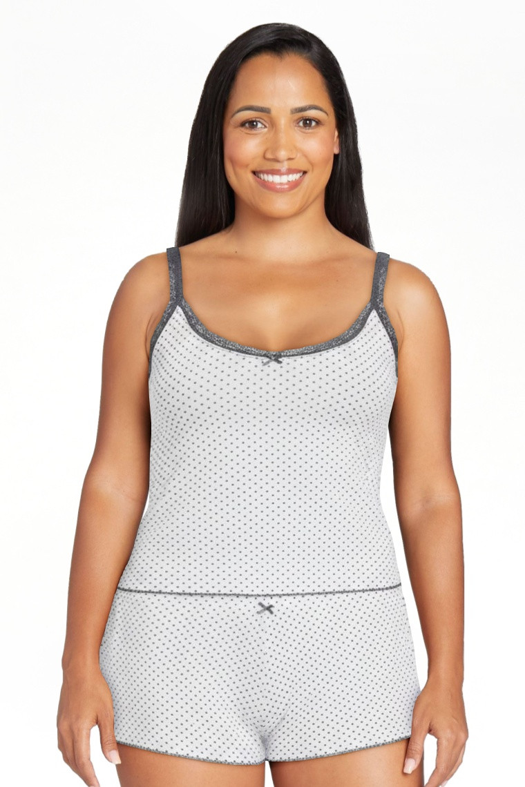 Mills by Millie Bobby Brown Women's Sleep Printed Stretch Jersey Cami w Stretch Lace Trim, Sizes ... | Walmart (US)