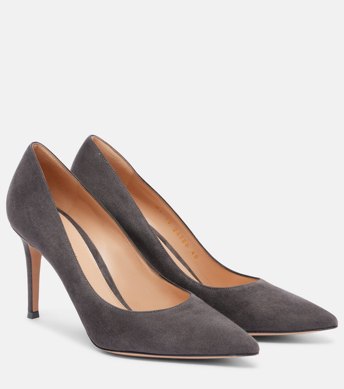 Gianvito 85 suede pumps | Mytheresa (US/CA)