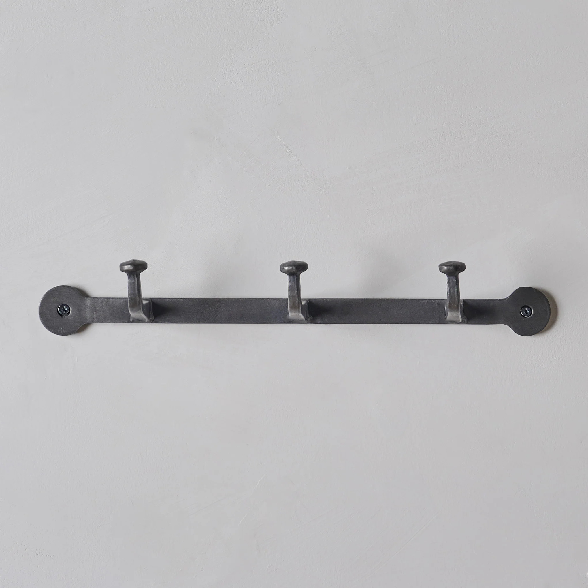 Hammered Aged Iron Wall Hooks | Magnolia