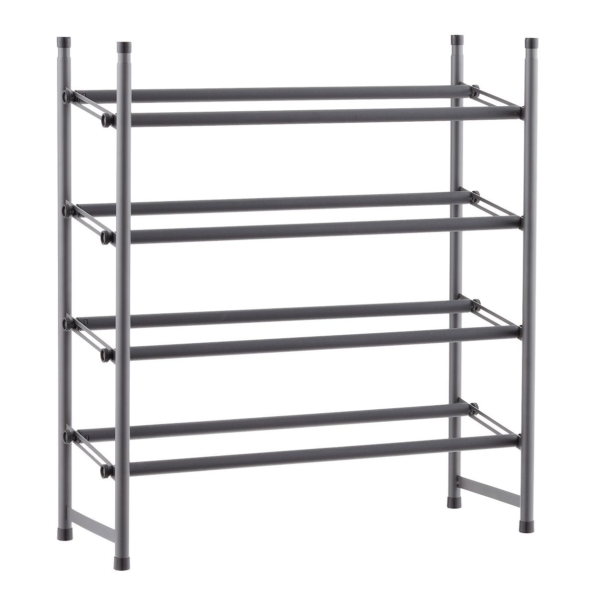 4-Tier Expandable Shoe Rack | The Container Store