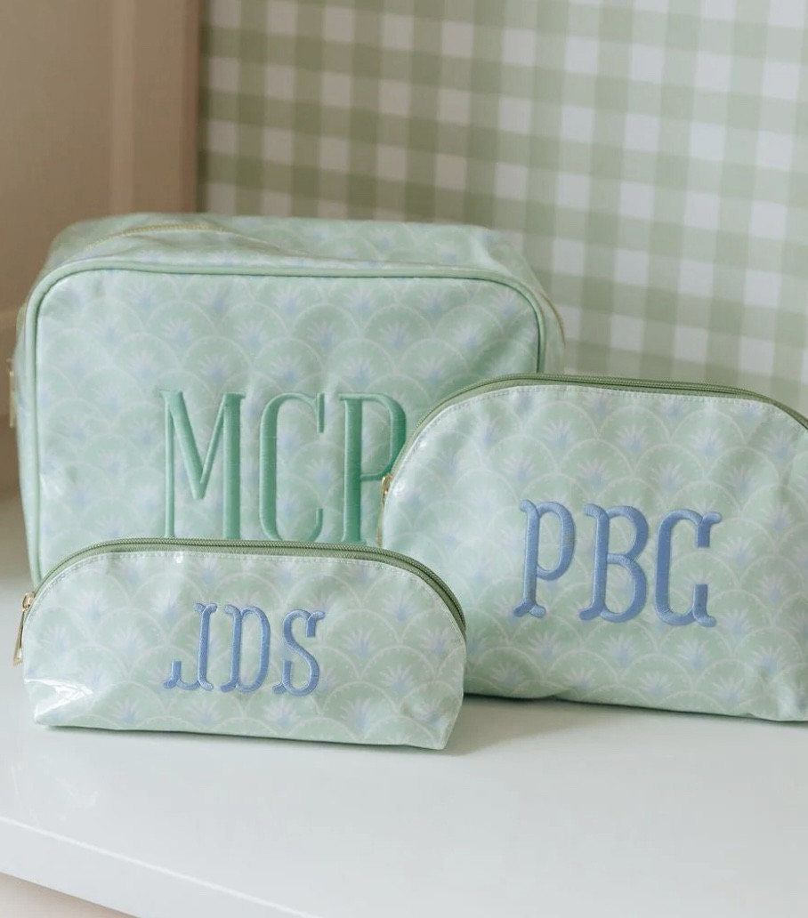 Sprinkled with pink just launched their newest Spring collection and I am obsessed!! I own a lot of their pouches and these will sell out💚💙!!

#LTKmomlife #LTKselfcare #LTKTravel