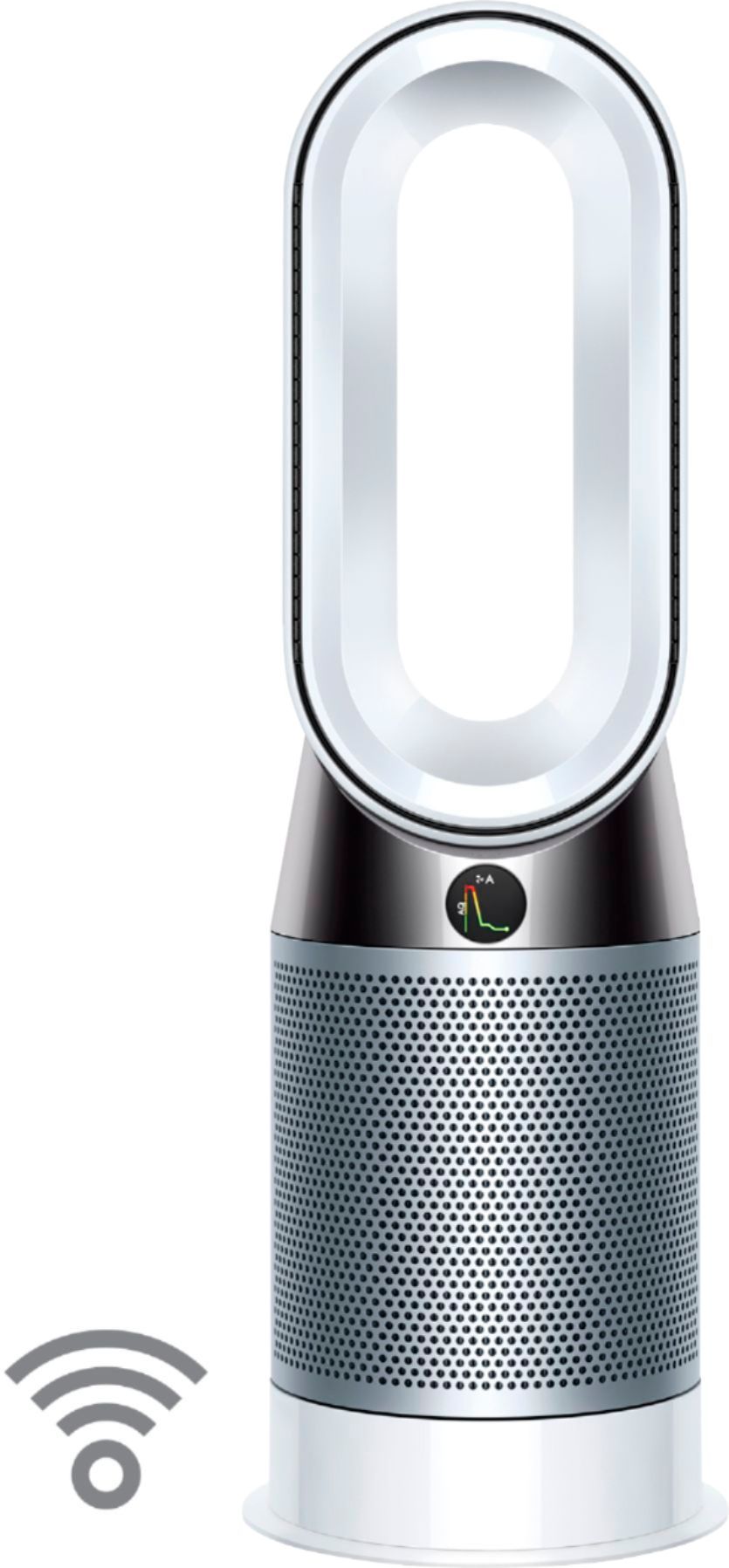 Dyson HP04 Pure Hot + Cool 800 Sq. Ft. Smart Tower Air Purifier, Heater and Fan White/Silver 2443... | Best Buy U.S.