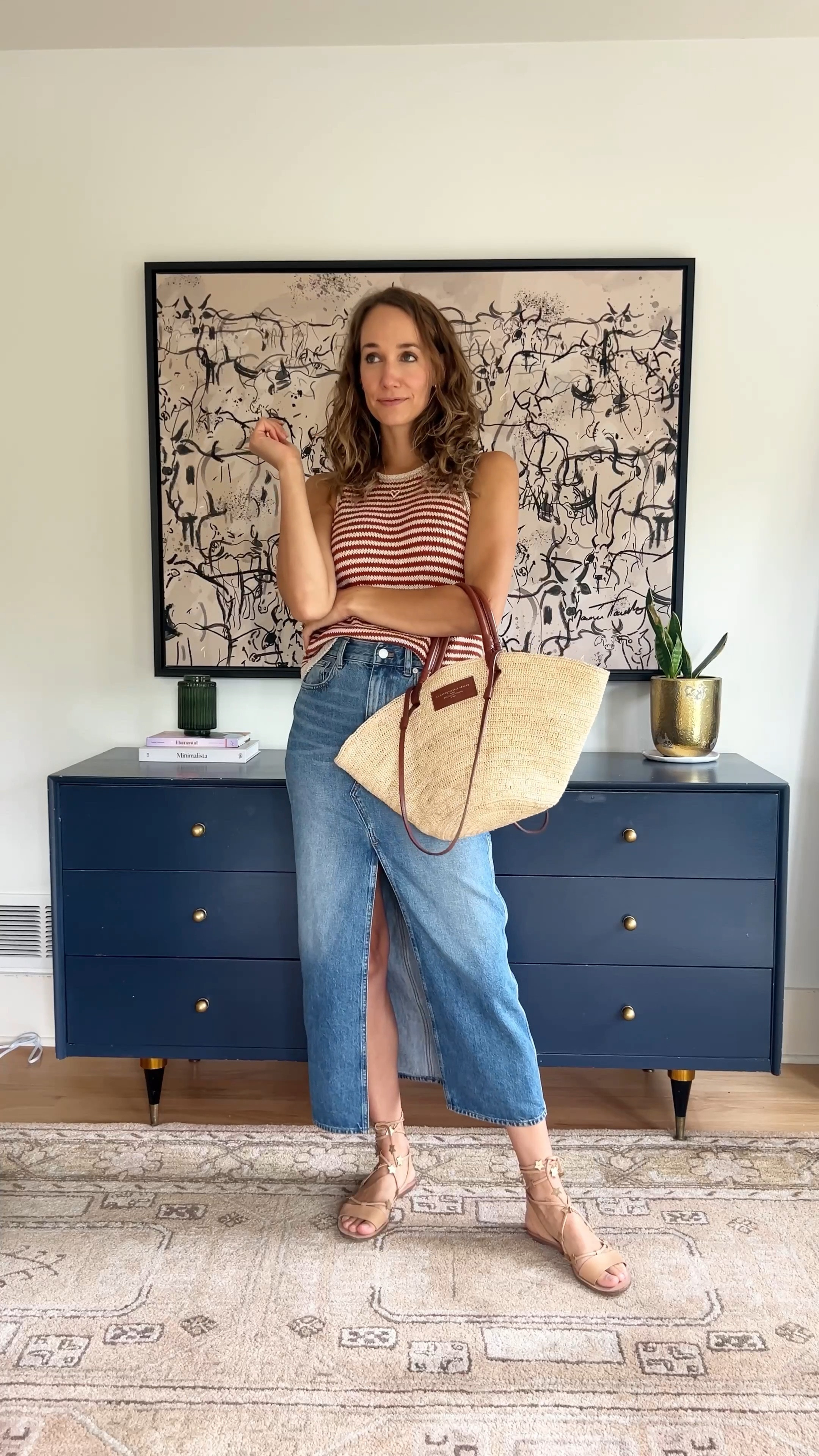 I’ve worn this denim skirt more than expected, it’s easy, comfortable & dresses up your typical jeans and a top outfit. The skirt runs big, I went down 2 whole sizes 

#LTKFindsUnder100 #LTKSeasonal #LTKSummerSales