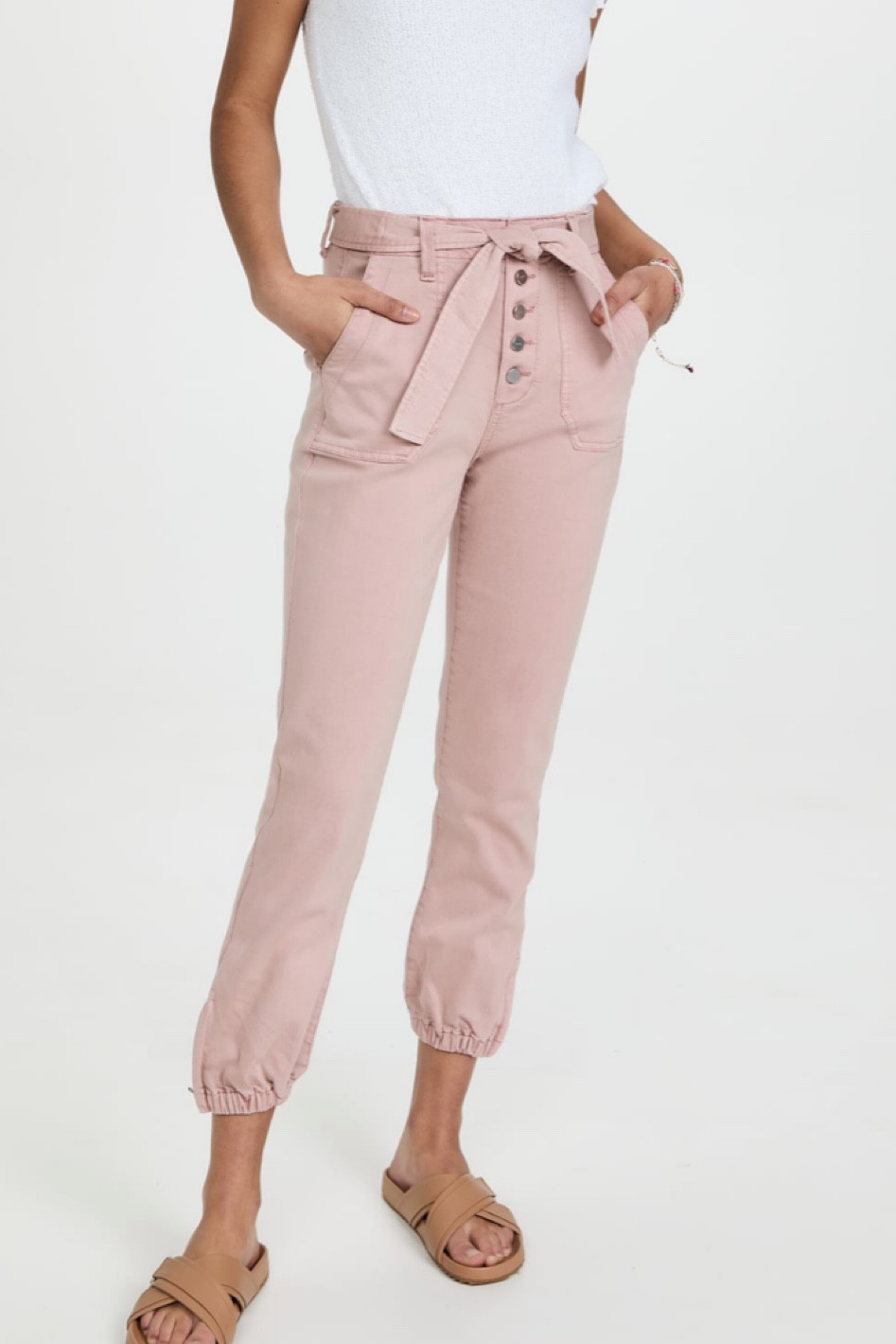 Chic, pink denim on sale! Don’t skip this sale find 💗 #shopbop 

#LTKsalealert
