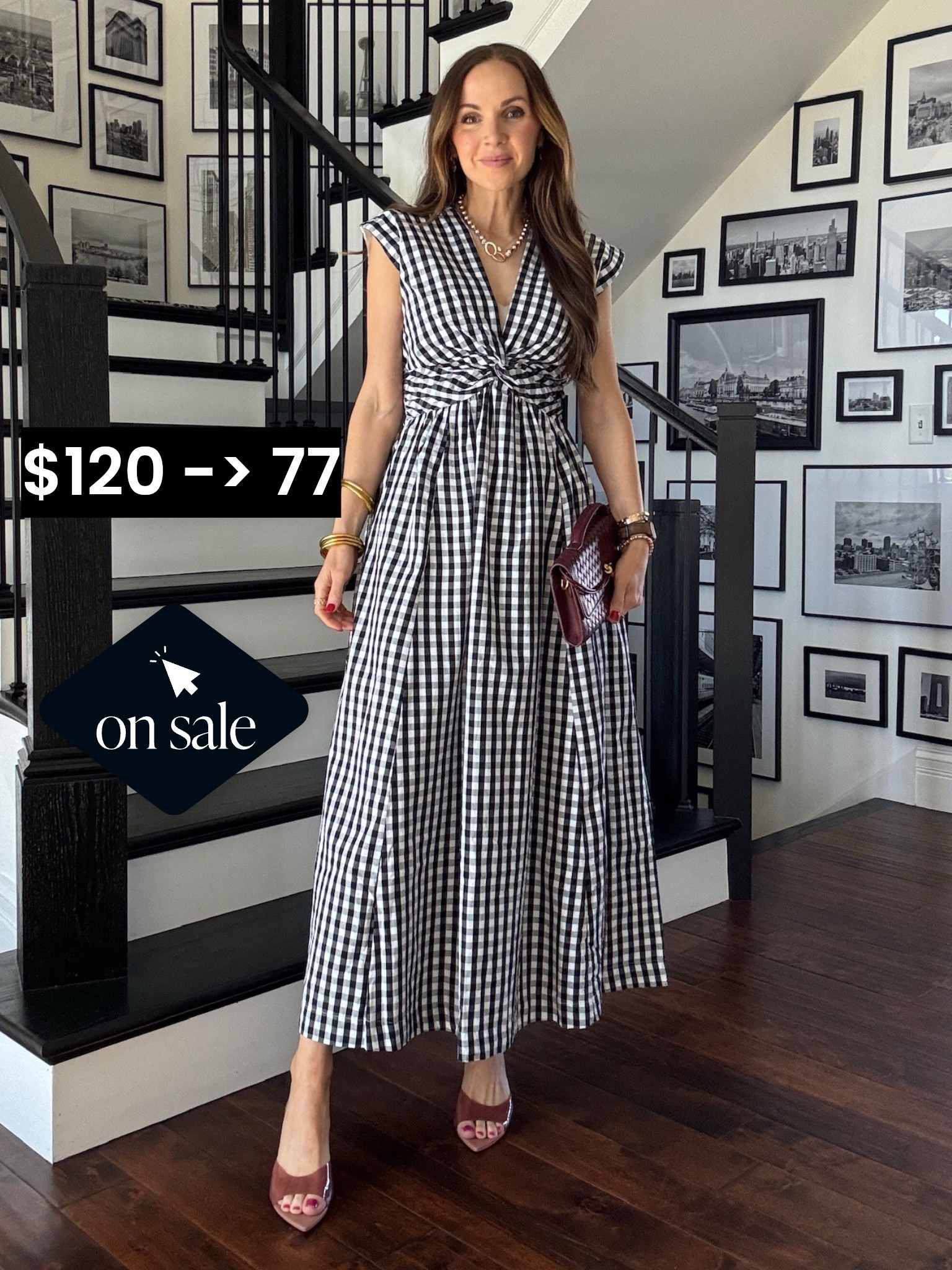 @abercrombie Gingham dress perfect for spring & summer! Easy to dress up or down! 
It’s currently 25% off + an additional 25% off with code AFLTK

#LTKSpringSale