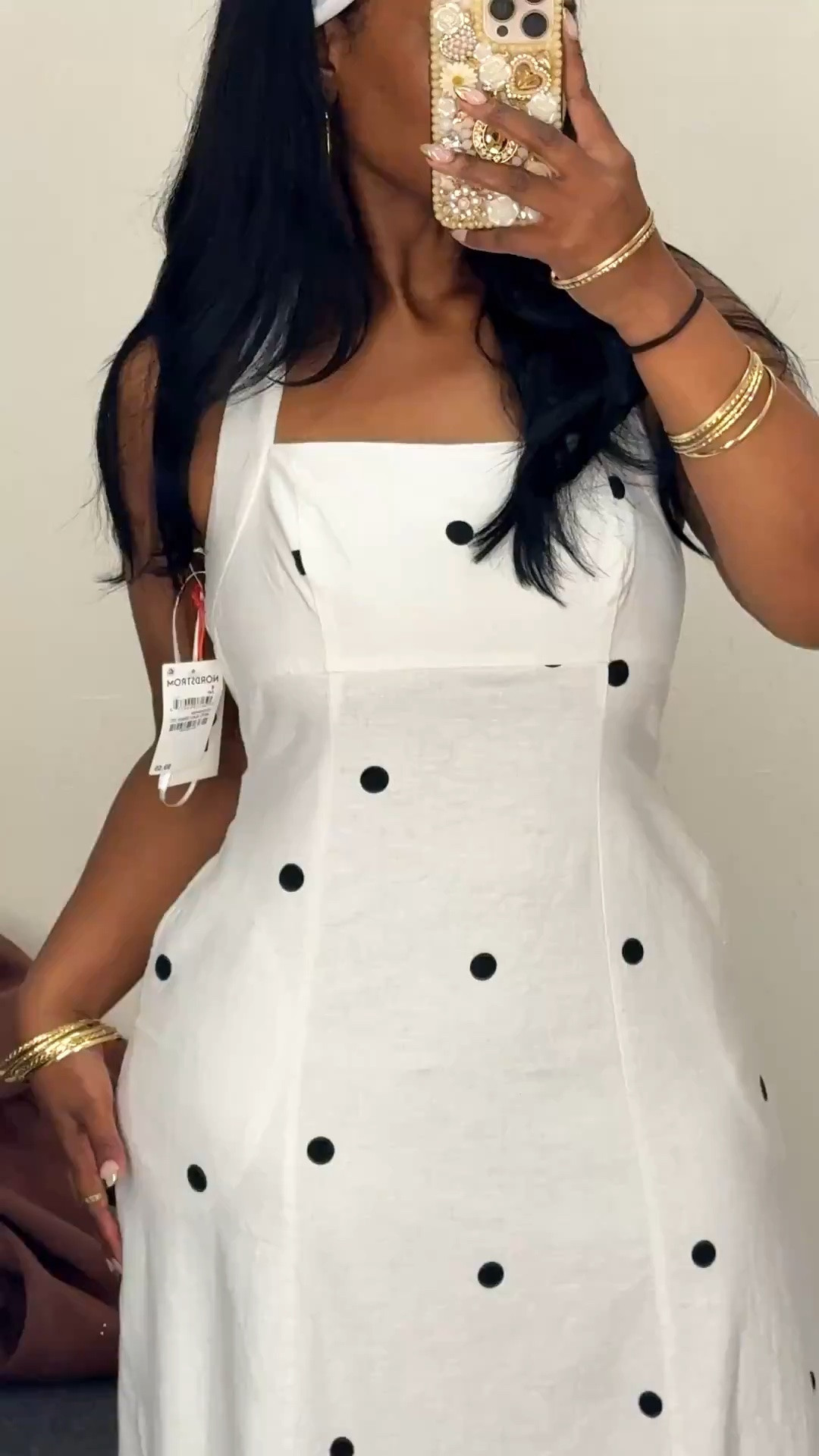 polka dots really are having a moment and this dress?? she gets it 🤍✨

lightweight, flattering, and giving that effortless cute look. brunch, vacation, showers, lunch dates, picnic plans… this one just works. wearing a size small in the video.

also linked a few other dresses I’ve been eyeing because apparently I’m in my polka dot era 🤭

#LTKPetite #LTKMidsize #LTKootd #summerdress #polkadottrend #brunchstyle #vacationstyle #femininelook #springstyle #everydayfashion

#LTKootd #LTKSeasonal #LTKgrwm