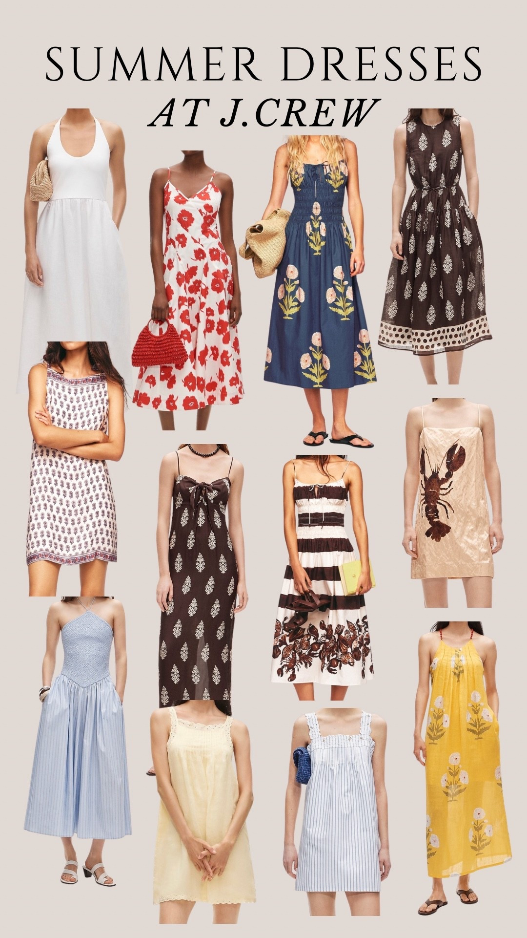Summer dresses at J.Crew!

#LTKgrwm #LTKootd