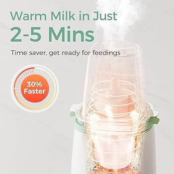 Momcozy Bottle Warmer, Fast Bottle Warmers for All Bottles with Timer, Accurate Temperature Contr... | Amazon (US)