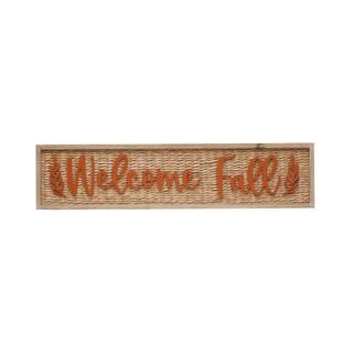 Welcome Fall Woven Wall Sign by Ashland® | Michaels Stores