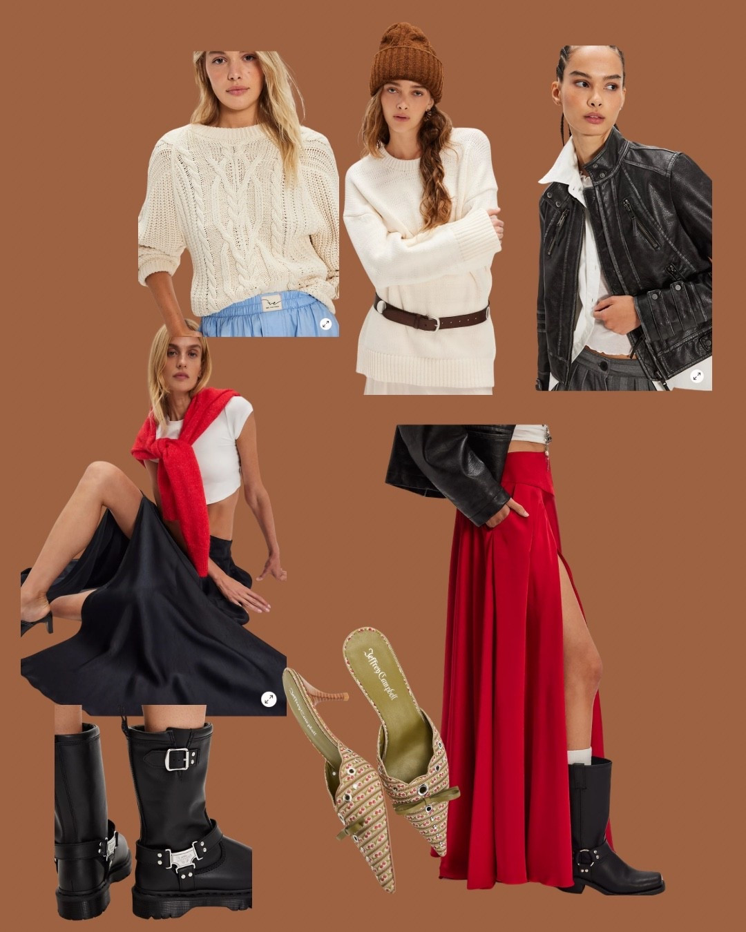 If you love a slip skirt but wanted a less formal fitting this ones beautiful 🥰