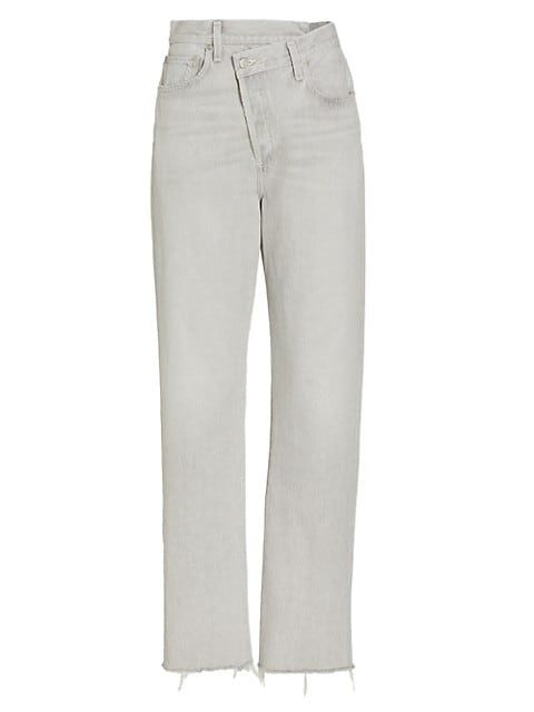 Criss Cross Straight Fit Jeans | Saks Fifth Avenue