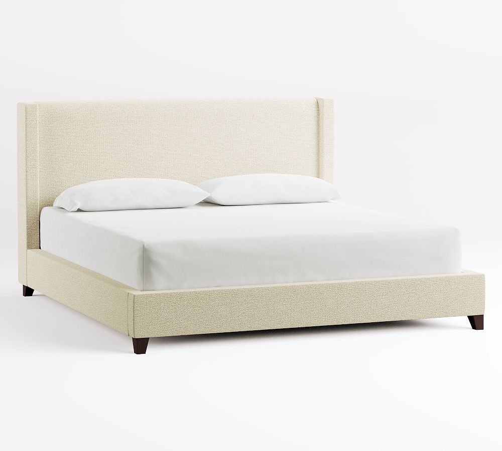 Harper Non-Tufted Upholstered Bed | Pottery Barn (US)