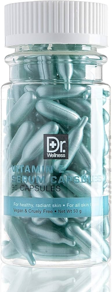 Moisturizing, Serum Capsules with Vitamin E, For Glowing, Radiant Skin, 90 Capsules | Amazon (US)