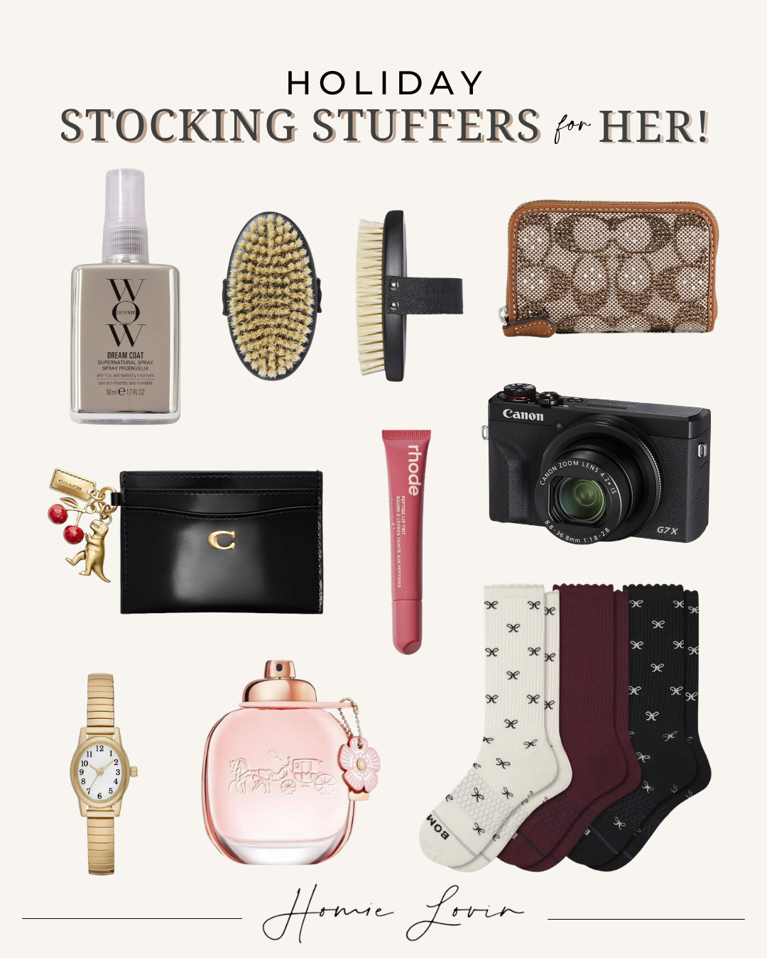 Need some last-minute gift ideas? These stocking stuffers are perfect for her! 

 #Amazon #Target #Walmart #Coach #LTKGiftGuide #LTKHoliday #LTKHome