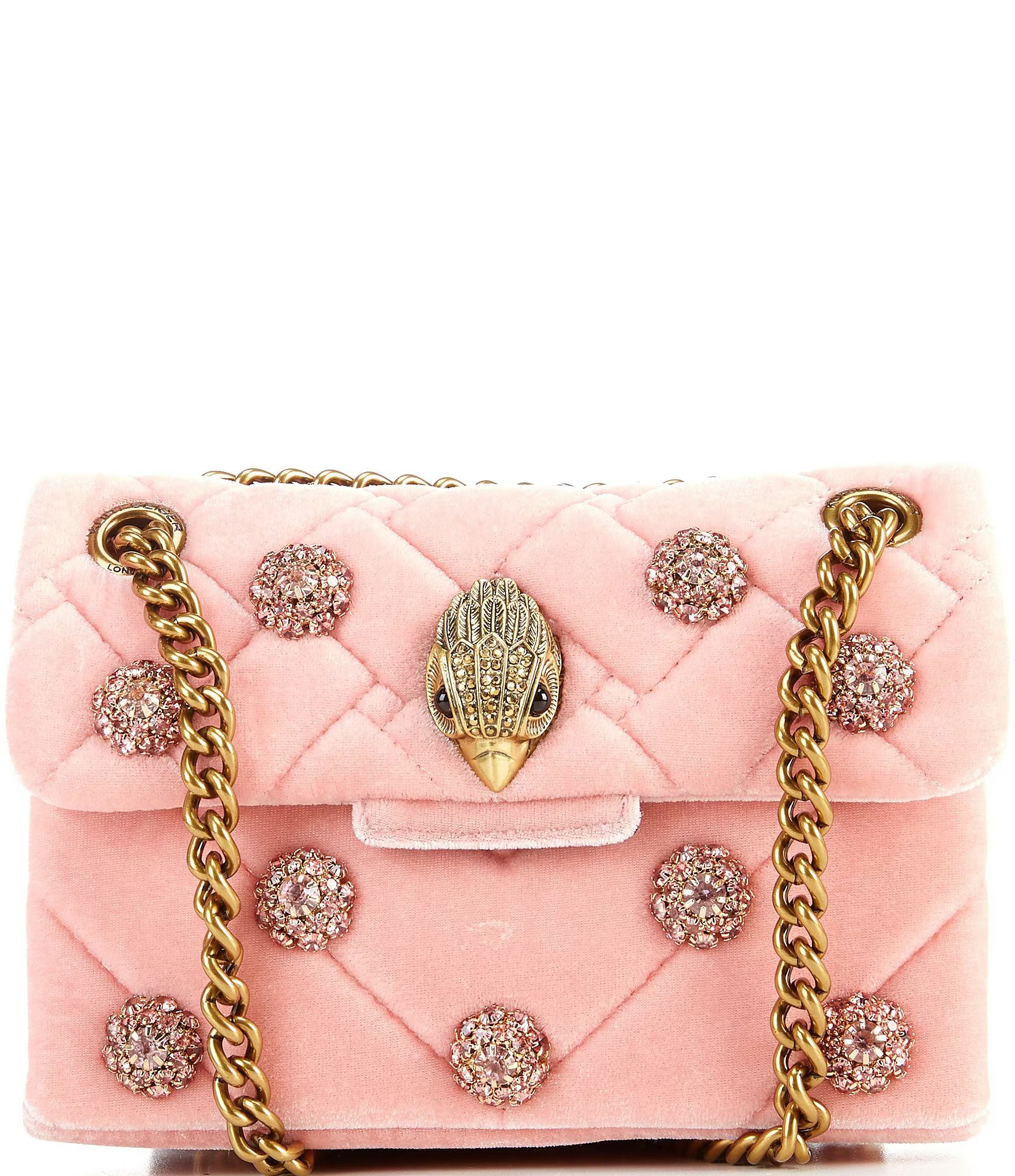 Mini Kensington Velvet Jewel Crossbody Bag | Dillard's
