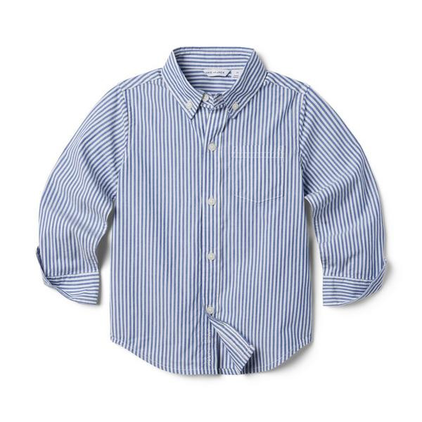 Striped Poplin Shirt | Janie and Jack