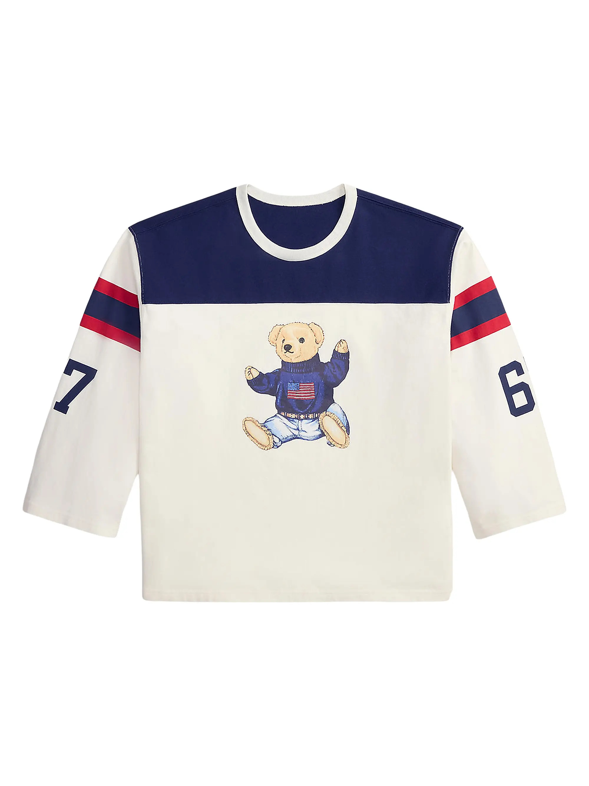 Polo Ralph Lauren Graphic Polo Bear Cotton Jersey Long-Sleeve T-Shirt | Saks Fifth Avenue | Saks Fifth Avenue