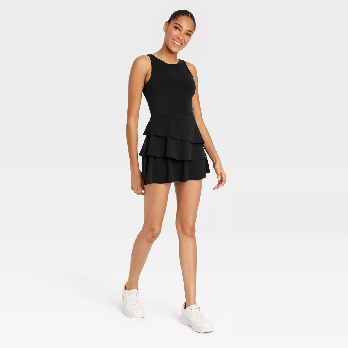 Women's Knit High Neck Layered Active Dress - JoyLab™ | Target