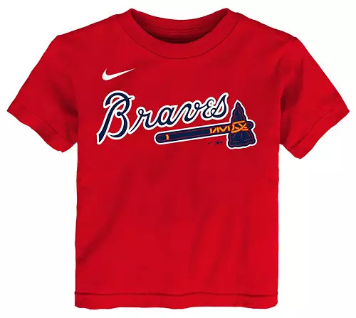 Nike Toddler Atlanta Braves Ronald Acuña Jr. #13 Red T-Shirt | Dick's Sporting Goods