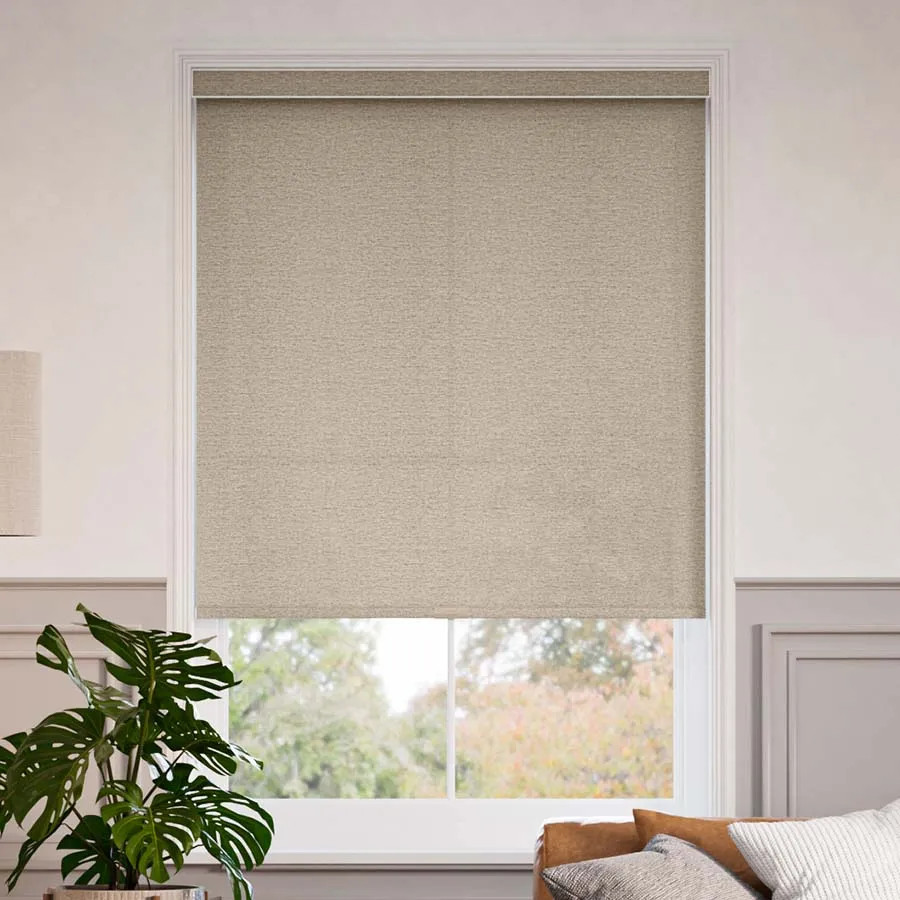 Roller Shades - Lifestyle Woven Roller Shades | SelectBlinds.com | Select Blinds