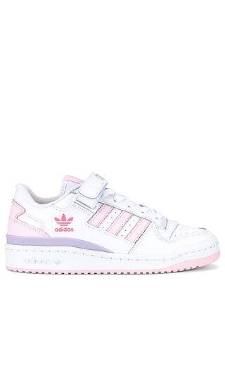 Forum Low Sneaker in White, Clear Pink and Rose Tone | Revolve Clothing (Global)