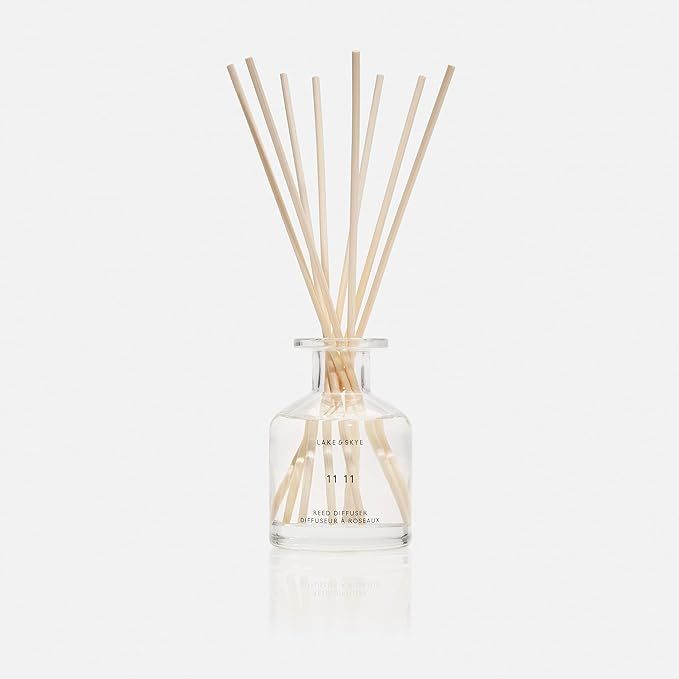 Lake & Skye 11 11 Reed Diffuser, Lasts 3 Months - Cleen, Sheeer, Uplifting Scent, Blend of White ... | Amazon (US)