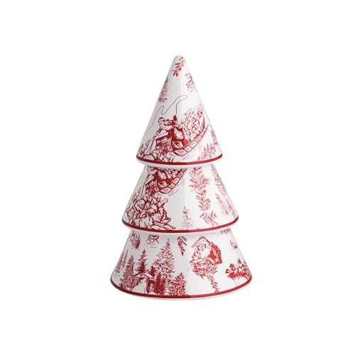 Mud Pie Christmas Small Toile Tree Sitter | Amazon (US)