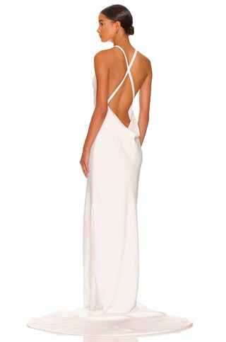 Cross Back Bias Gown
                    
                    Norma Kamali | Revolve Clothing (Global)