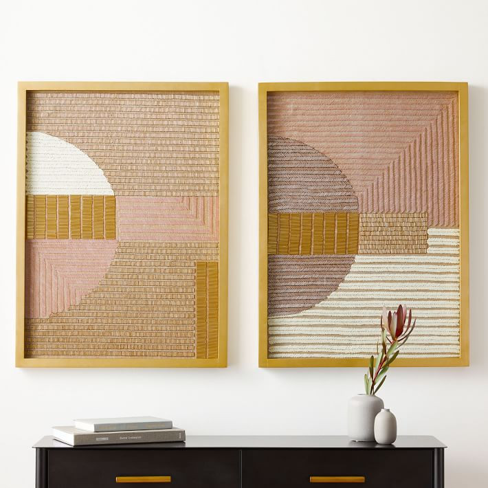 Half Circle Dimensional Wall Art by Roar & Rabbit | West Elm (US)