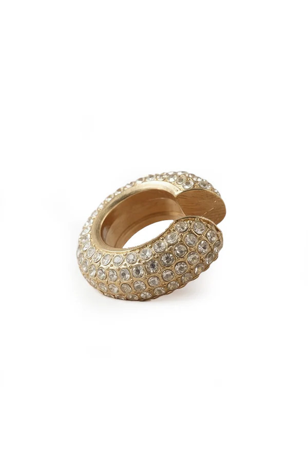 Diamonette Ear Cuff- Gold | BAACAL Limited, LLC