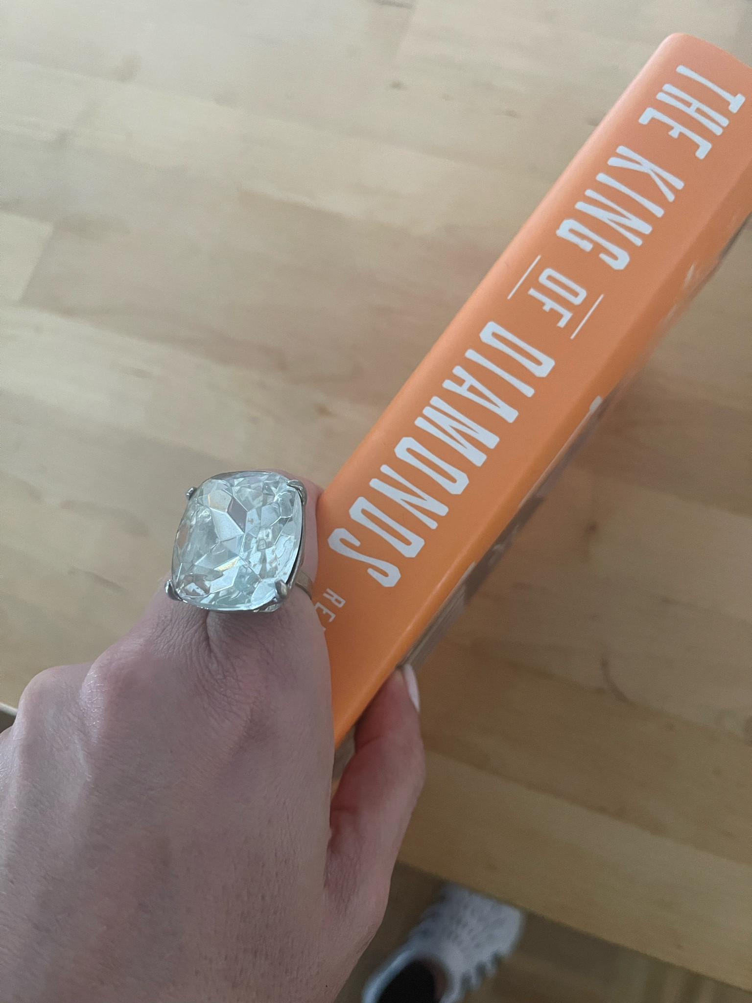 Absolutely loving this jewel thief book- and wearing my costume jewelry as a nod! I’ve rounded up some of my fave costume rings for you as well! #investmentpiece 

#LTKHome #LTKStyleTip #LTKFindsUnder100