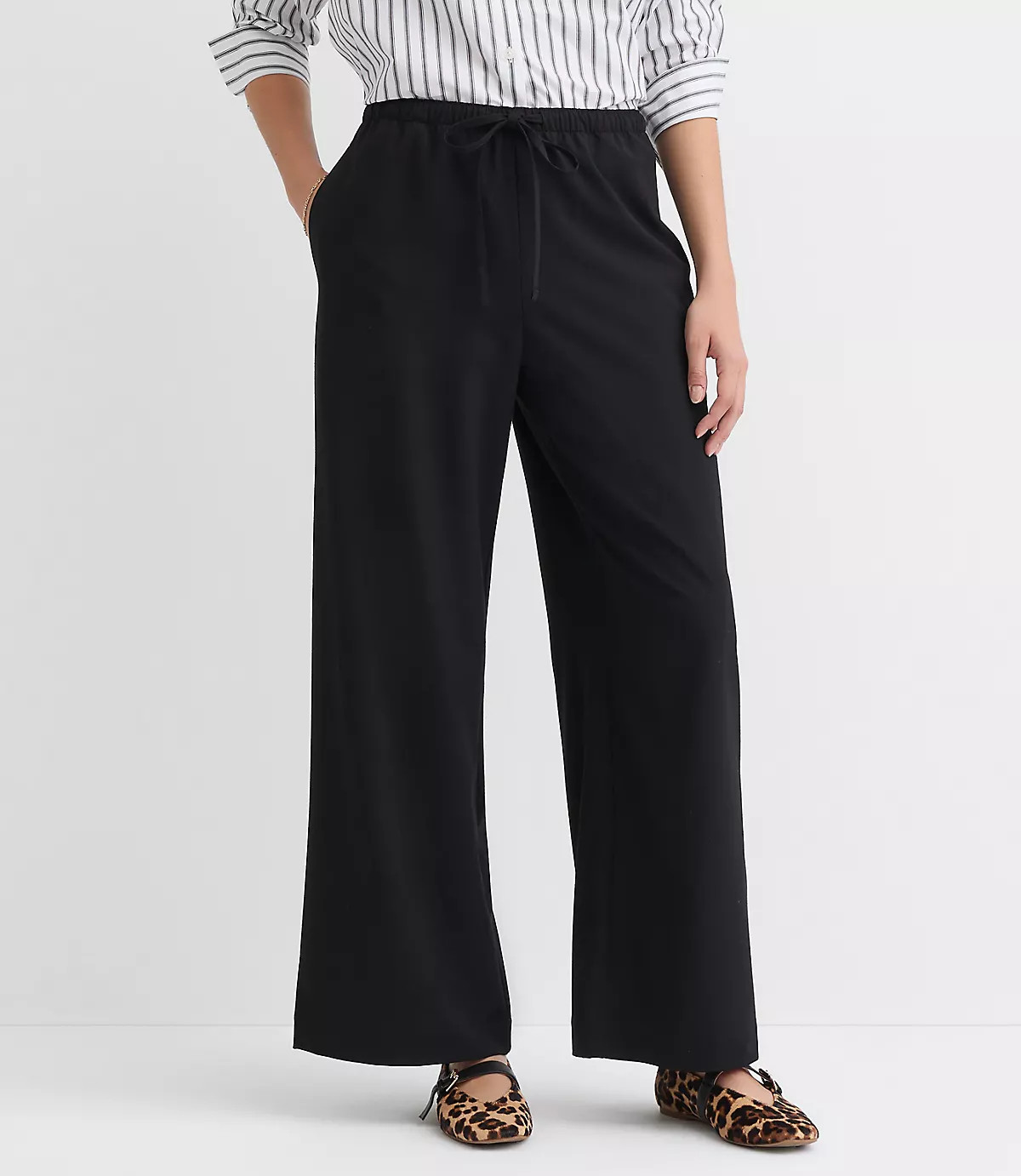 Petite Sawyer Pull On Pants | LOFT